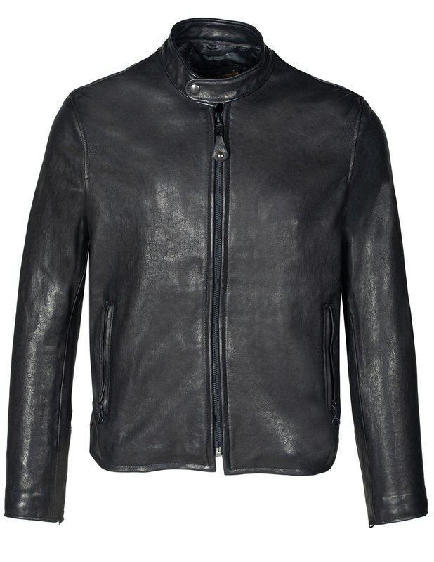 Schott P234 Vegetable Tanned Lambskin Cafe Racer Jacket