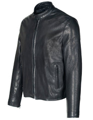 Schott P234 Vegetable Tanned Lambskin Cafe Racer Jacket